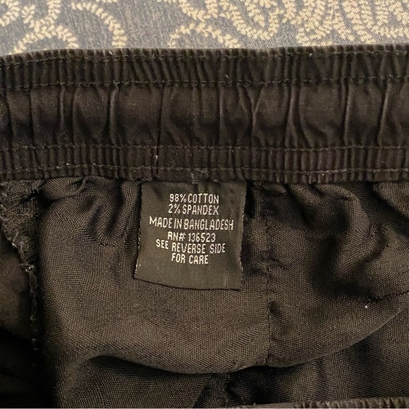 Brooklyn Cloth Cargo Jogger Pants Men's Size L Black Outdoors - Picture 10 of 11